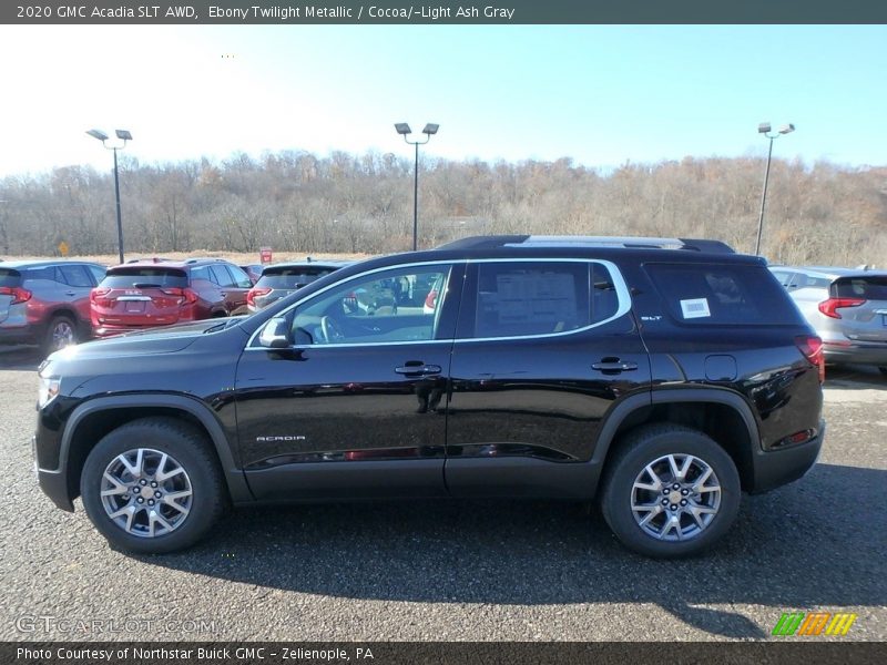 Ebony Twilight Metallic / Cocoa/­Light Ash Gray 2020 GMC Acadia SLT AWD