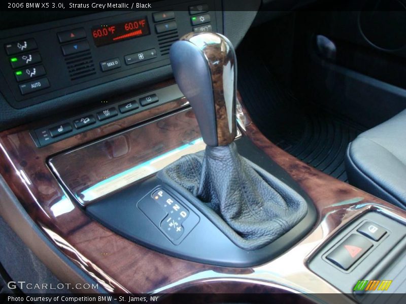 Stratus Grey Metallic / Black 2006 BMW X5 3.0i