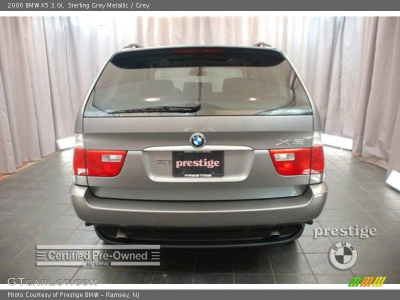Sterling Grey Metallic / Grey 2006 BMW X5 3.0i