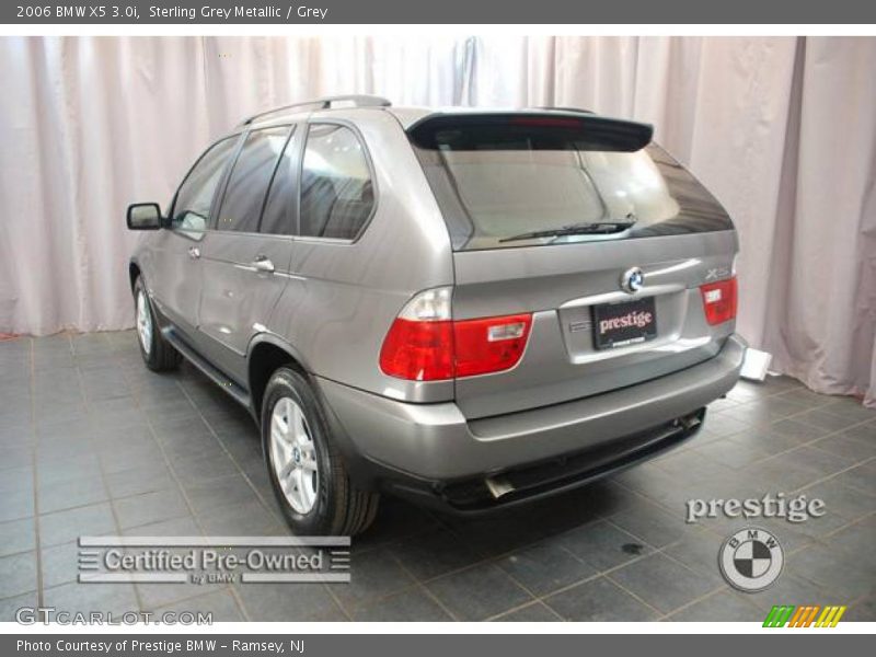 Sterling Grey Metallic / Grey 2006 BMW X5 3.0i