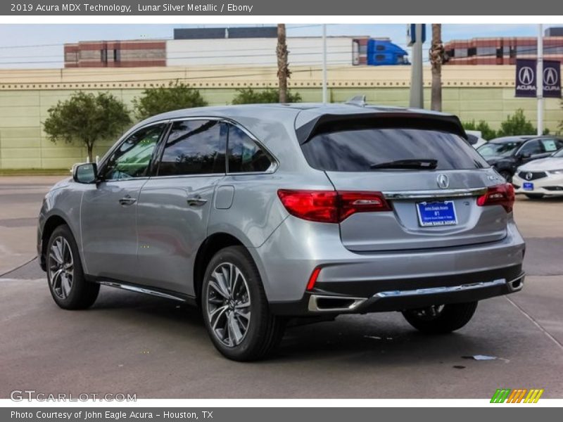 Lunar Silver Metallic / Ebony 2019 Acura MDX Technology