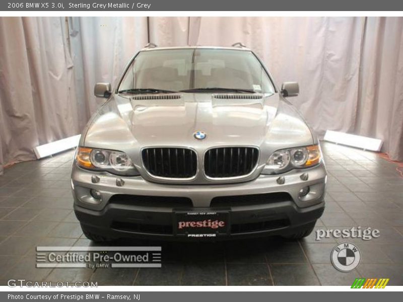 Sterling Grey Metallic / Grey 2006 BMW X5 3.0i