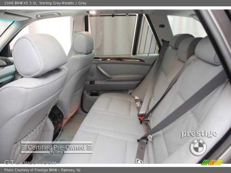 Sterling Grey Metallic / Grey 2006 BMW X5 3.0i
