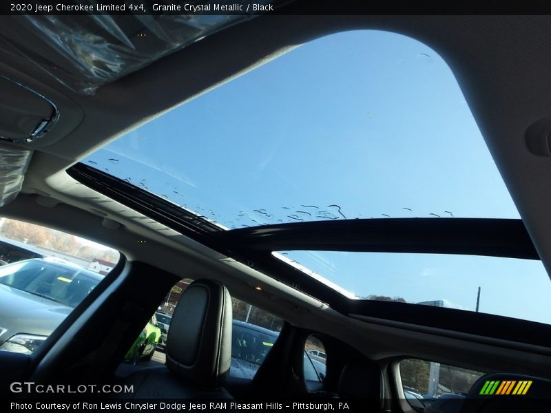 Granite Crystal Metallic / Black 2020 Jeep Cherokee Limited 4x4