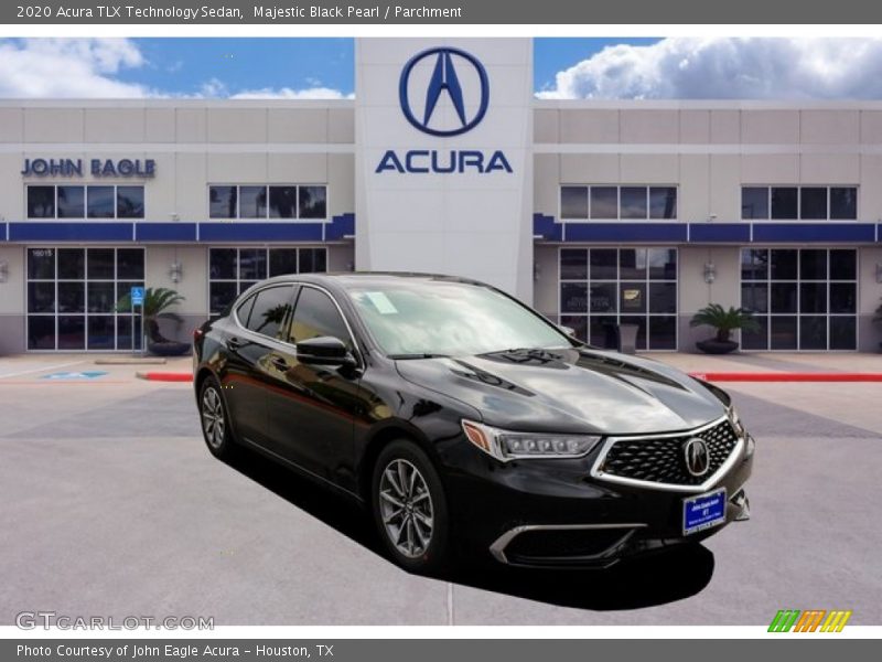 Majestic Black Pearl / Parchment 2020 Acura TLX Technology Sedan