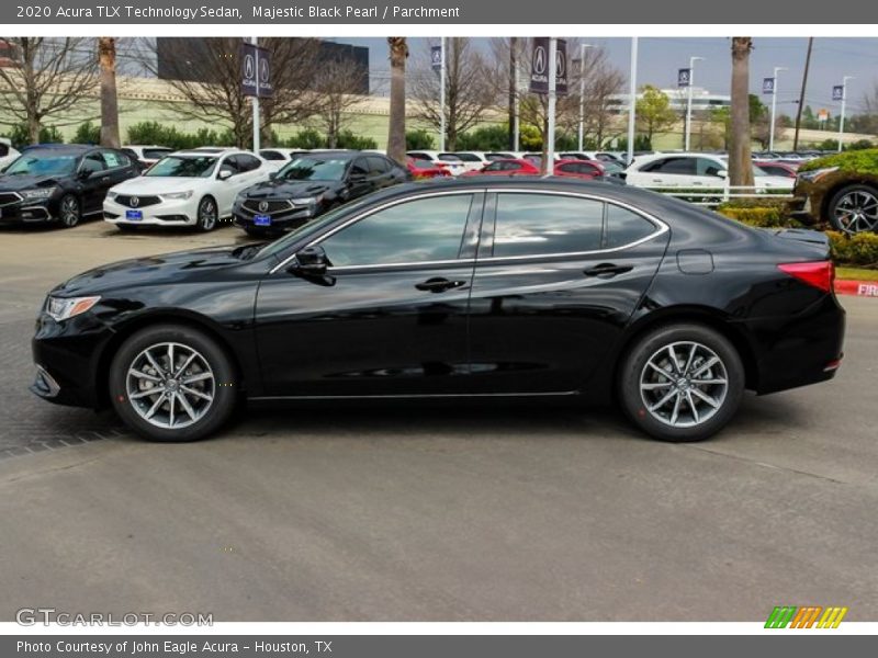 Majestic Black Pearl / Parchment 2020 Acura TLX Technology Sedan