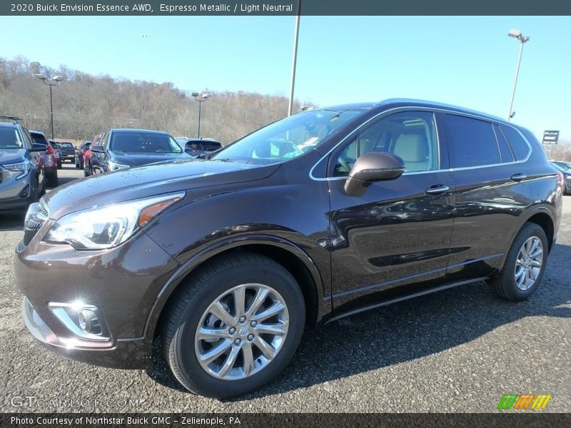Espresso Metallic / Light Neutral 2020 Buick Envision Essence AWD
