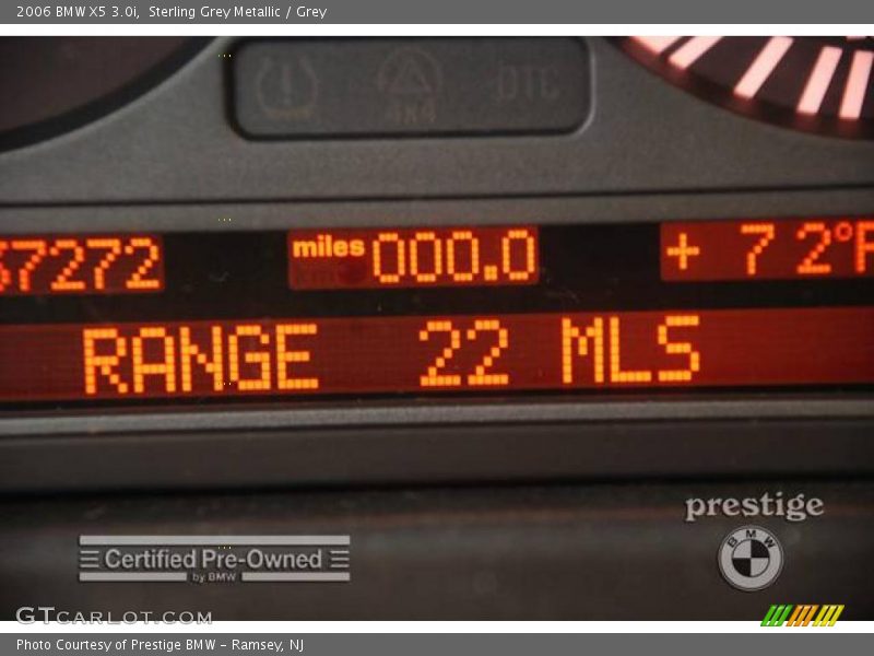 Sterling Grey Metallic / Grey 2006 BMW X5 3.0i