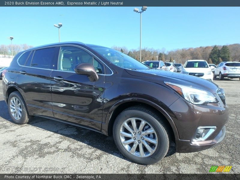 Front 3/4 View of 2020 Envision Essence AWD