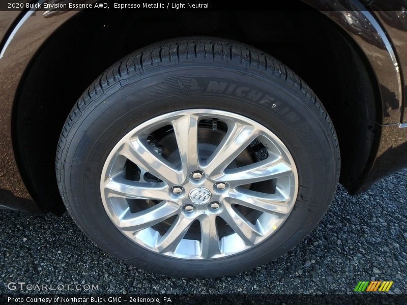 Espresso Metallic / Light Neutral 2020 Buick Envision Essence AWD