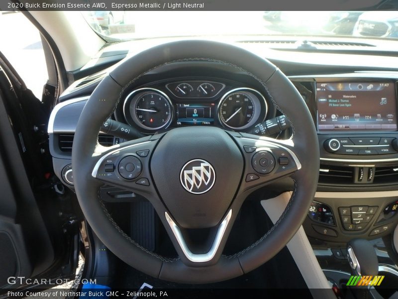 Espresso Metallic / Light Neutral 2020 Buick Envision Essence AWD