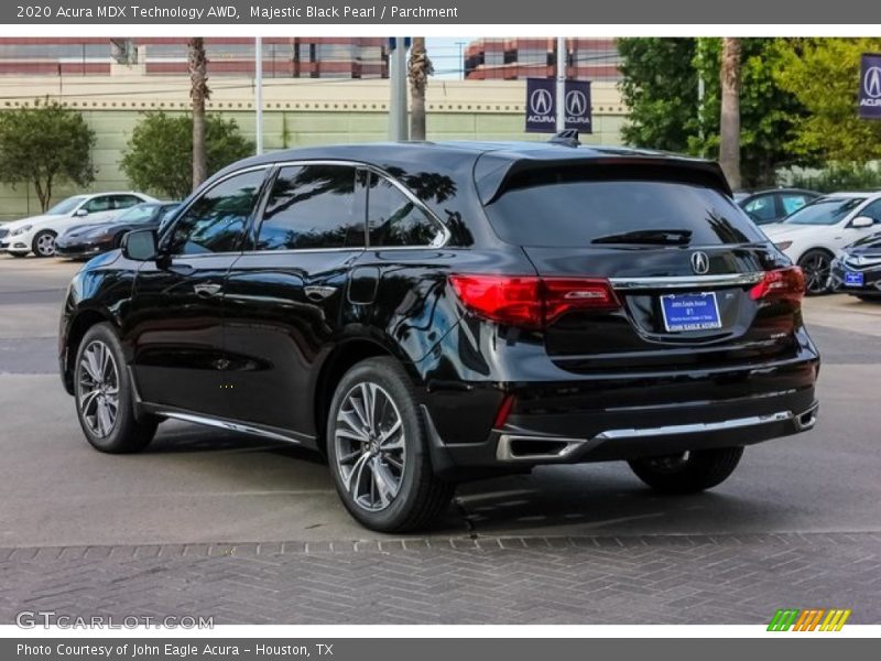 Majestic Black Pearl / Parchment 2020 Acura MDX Technology AWD