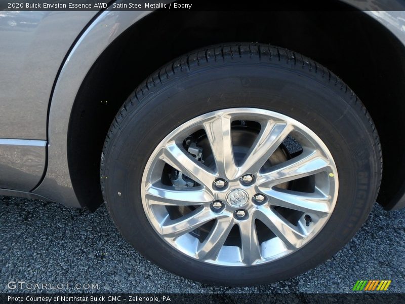 Satin Steel Metallic / Ebony 2020 Buick Envision Essence AWD