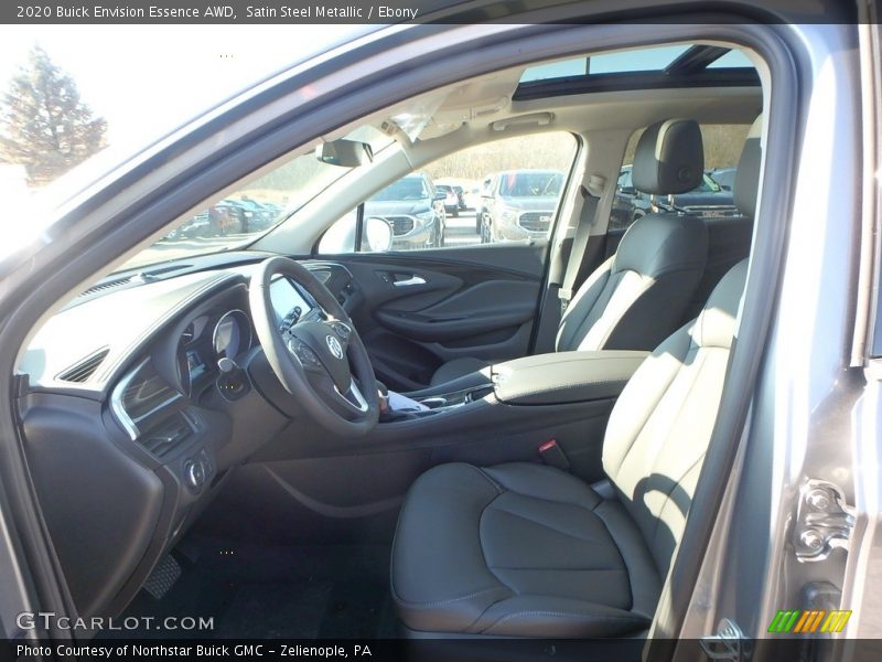 Satin Steel Metallic / Ebony 2020 Buick Envision Essence AWD