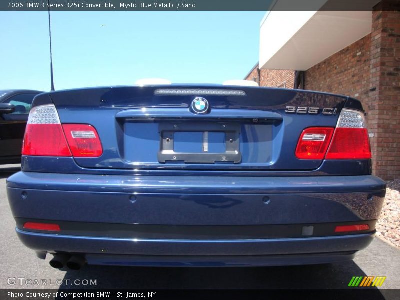 Mystic Blue Metallic / Sand 2006 BMW 3 Series 325i Convertible