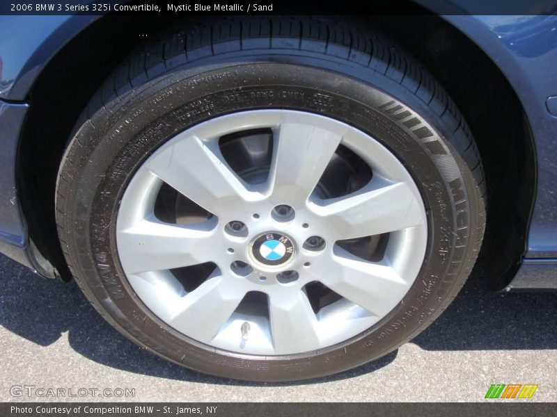 Mystic Blue Metallic / Sand 2006 BMW 3 Series 325i Convertible