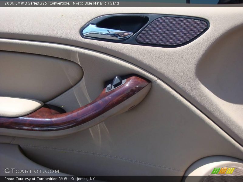 Mystic Blue Metallic / Sand 2006 BMW 3 Series 325i Convertible