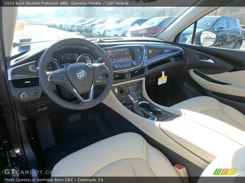 Espresso Metallic / Light Neutral 2020 Buick Envision Preferred AWD