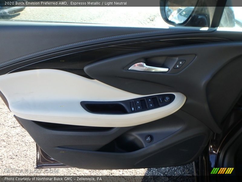 Espresso Metallic / Light Neutral 2020 Buick Envision Preferred AWD