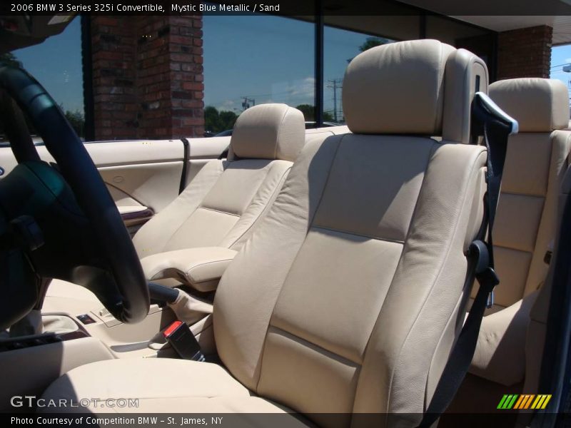 Mystic Blue Metallic / Sand 2006 BMW 3 Series 325i Convertible