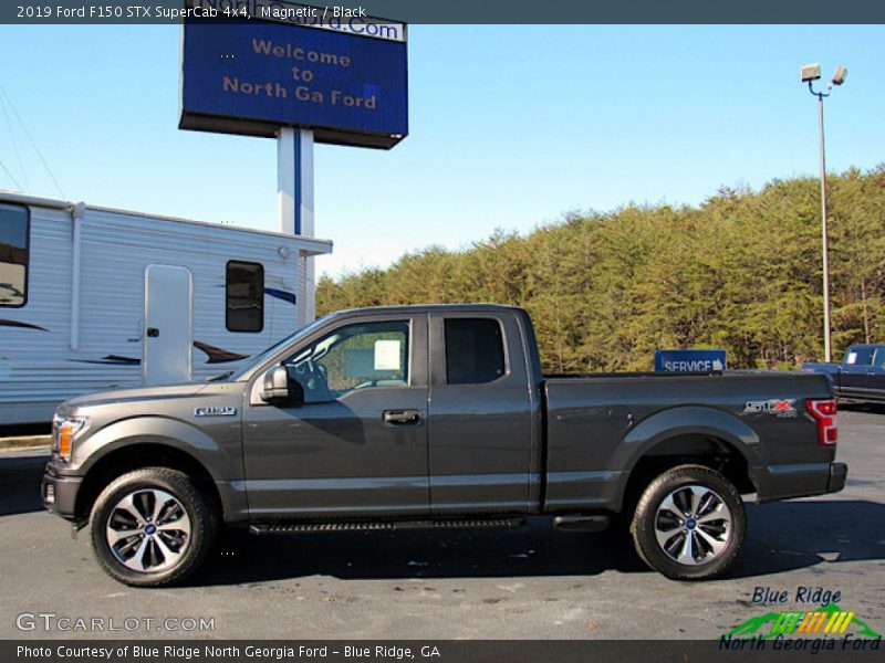 Magnetic / Black 2019 Ford F150 STX SuperCab 4x4