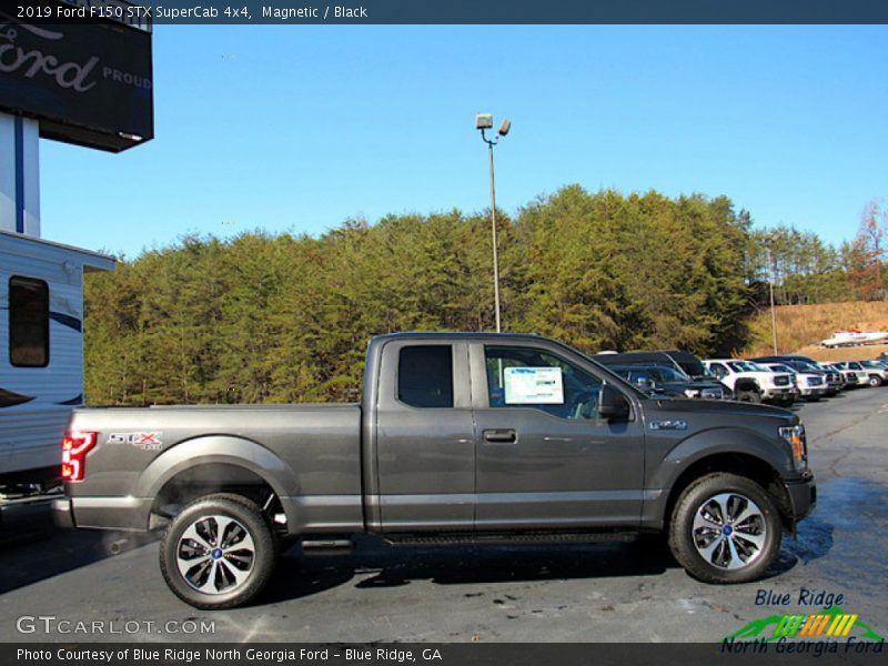 Magnetic / Black 2019 Ford F150 STX SuperCab 4x4