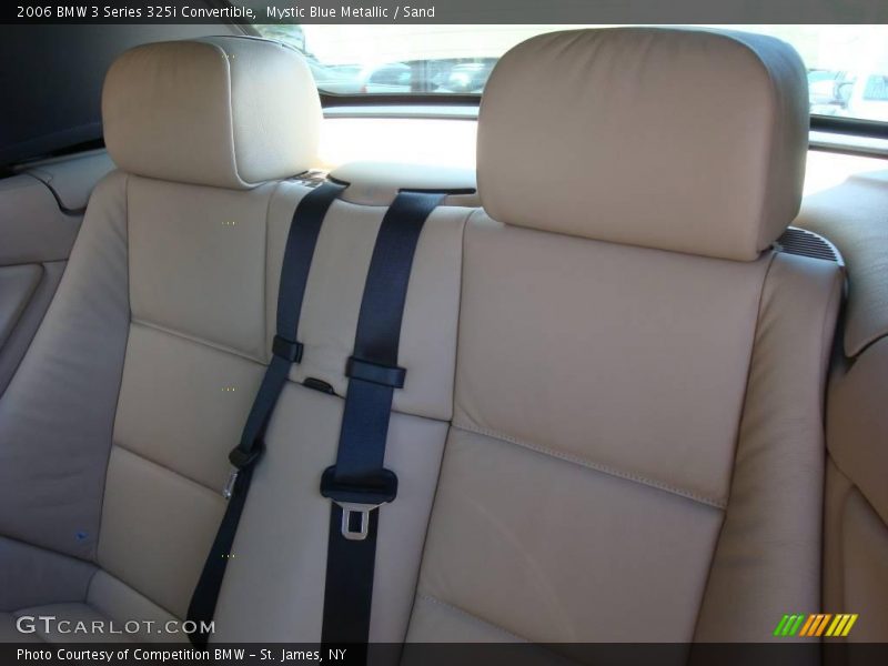 Mystic Blue Metallic / Sand 2006 BMW 3 Series 325i Convertible