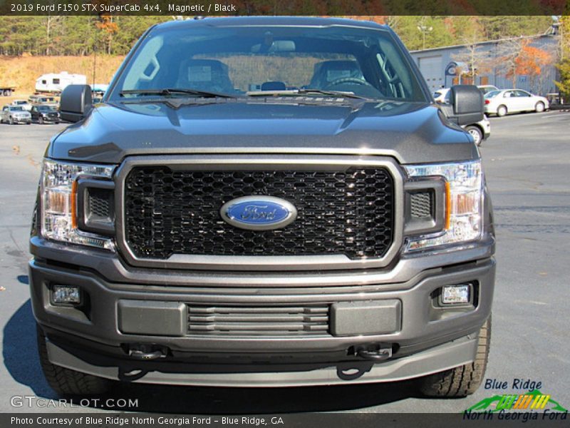 Magnetic / Black 2019 Ford F150 STX SuperCab 4x4