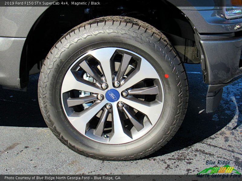 Magnetic / Black 2019 Ford F150 STX SuperCab 4x4