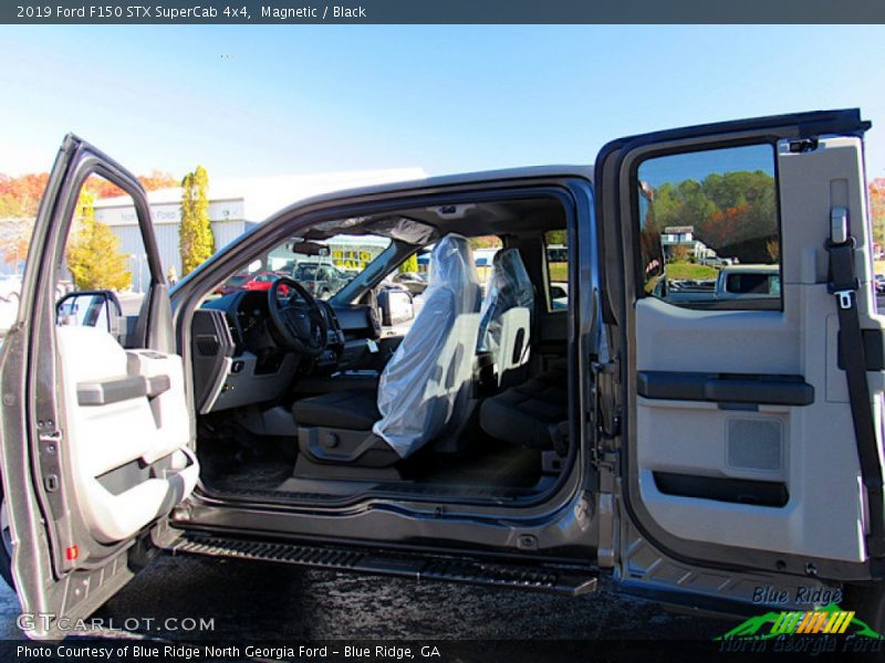 Magnetic / Black 2019 Ford F150 STX SuperCab 4x4