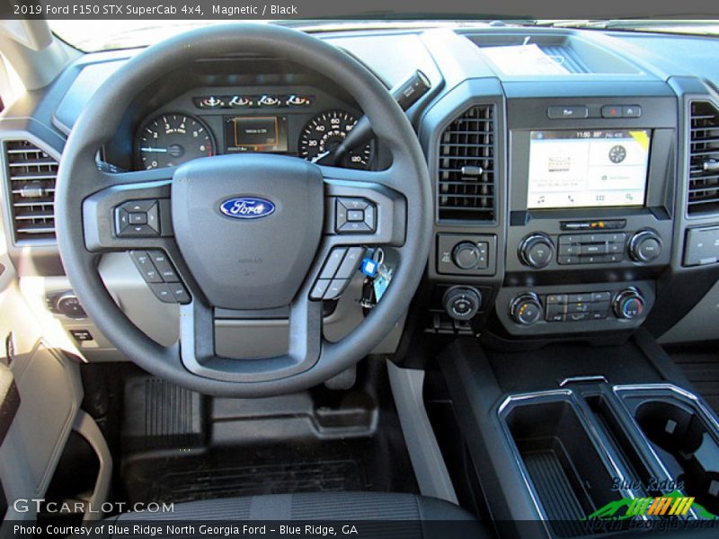 Magnetic / Black 2019 Ford F150 STX SuperCab 4x4