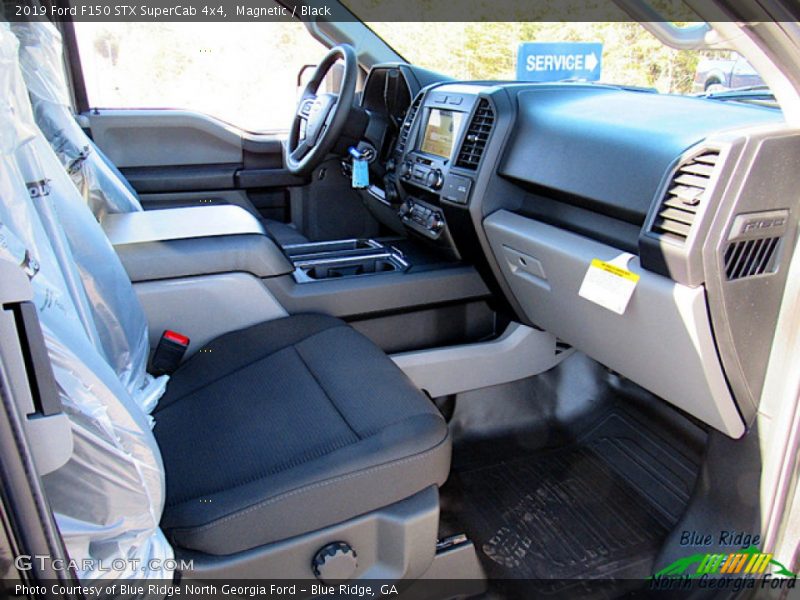 Magnetic / Black 2019 Ford F150 STX SuperCab 4x4