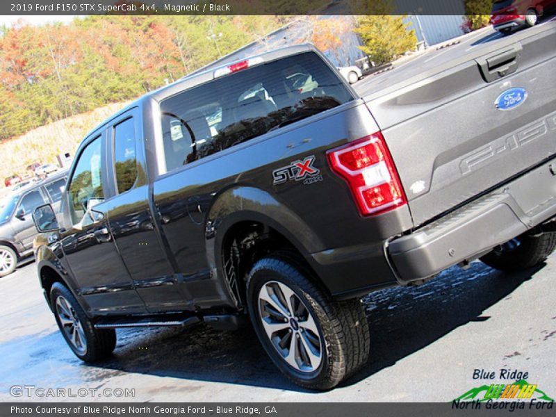 Magnetic / Black 2019 Ford F150 STX SuperCab 4x4