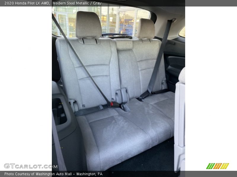 Modern Steel Metallic / Gray 2020 Honda Pilot LX AWD
