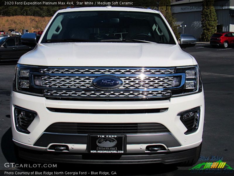Star White / Medium Soft Ceramic 2020 Ford Expedition Platinum Max 4x4