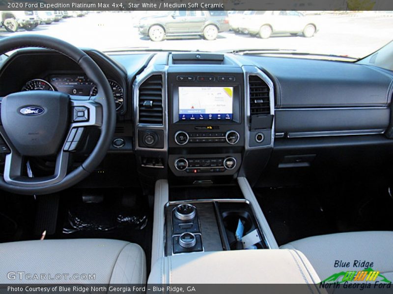 Star White / Medium Soft Ceramic 2020 Ford Expedition Platinum Max 4x4