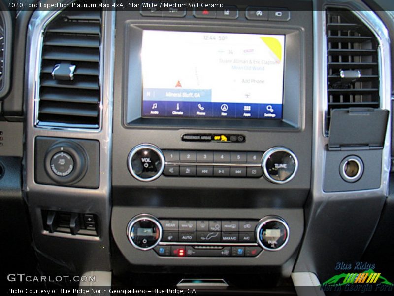 Star White / Medium Soft Ceramic 2020 Ford Expedition Platinum Max 4x4