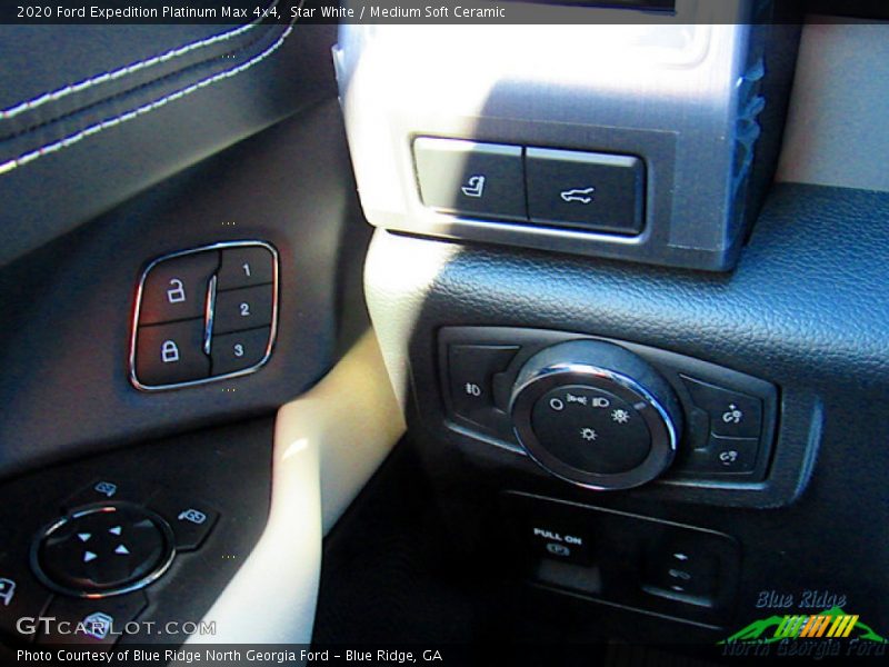 Star White / Medium Soft Ceramic 2020 Ford Expedition Platinum Max 4x4