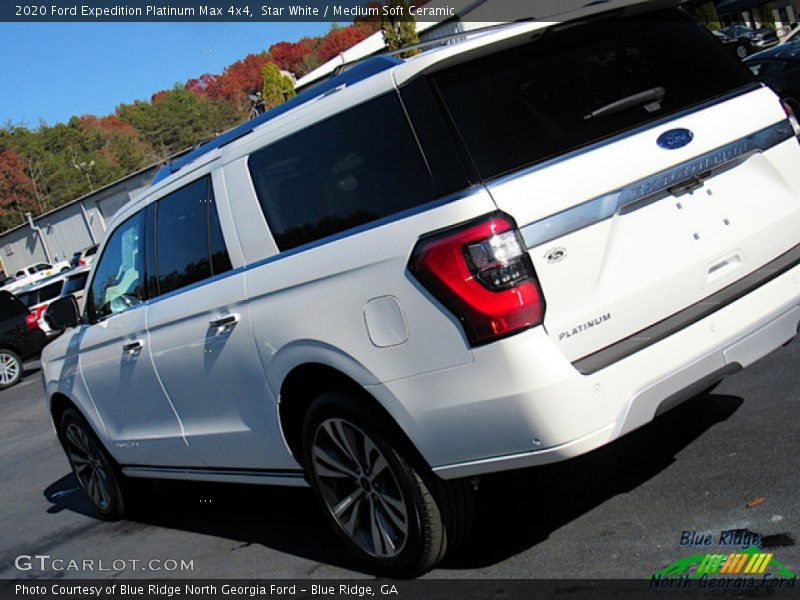 Star White / Medium Soft Ceramic 2020 Ford Expedition Platinum Max 4x4