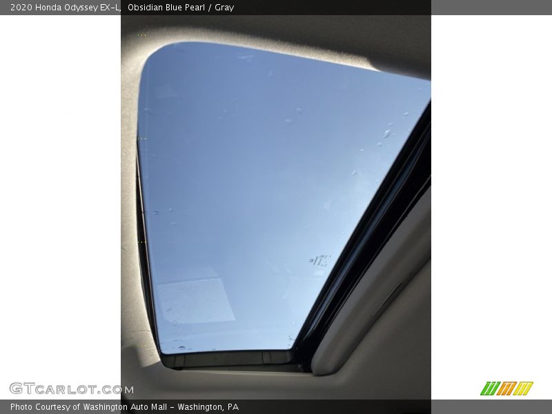 Obsidian Blue Pearl / Gray 2020 Honda Odyssey EX-L