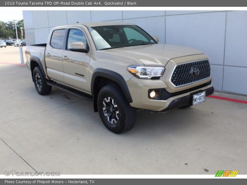 Front 3/4 View of 2019 Tacoma TRD Off-Road Double Cab 4x4