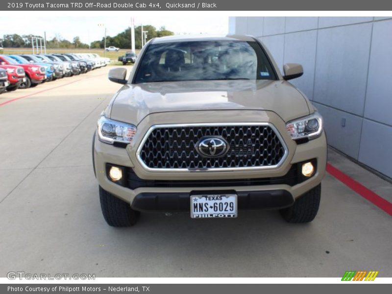 Quicksand / Black 2019 Toyota Tacoma TRD Off-Road Double Cab 4x4