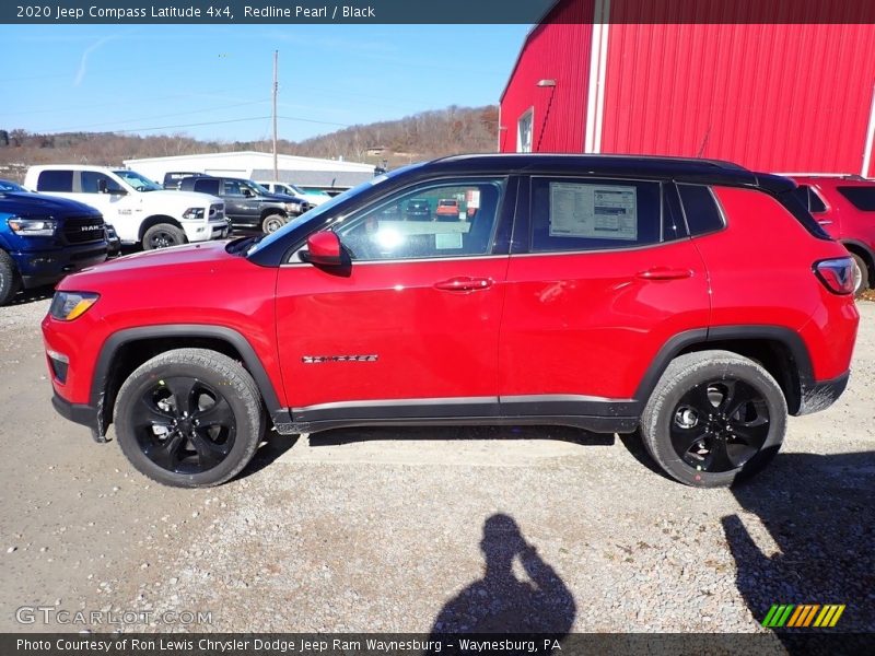 Redline Pearl / Black 2020 Jeep Compass Latitude 4x4