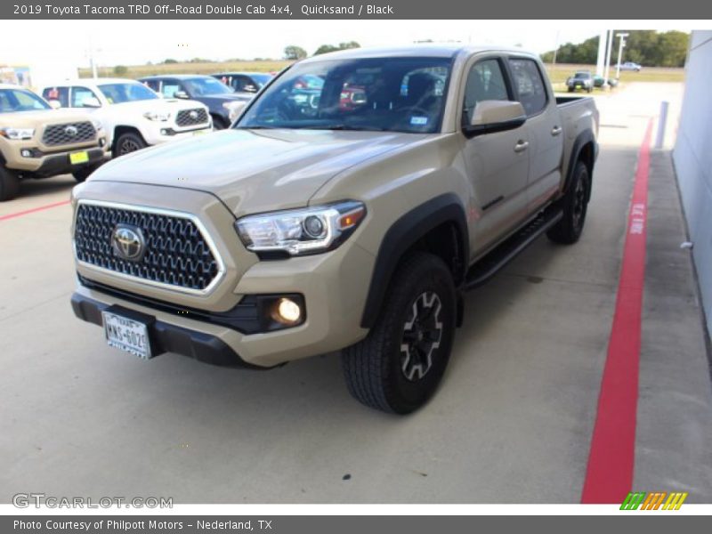 Quicksand / Black 2019 Toyota Tacoma TRD Off-Road Double Cab 4x4