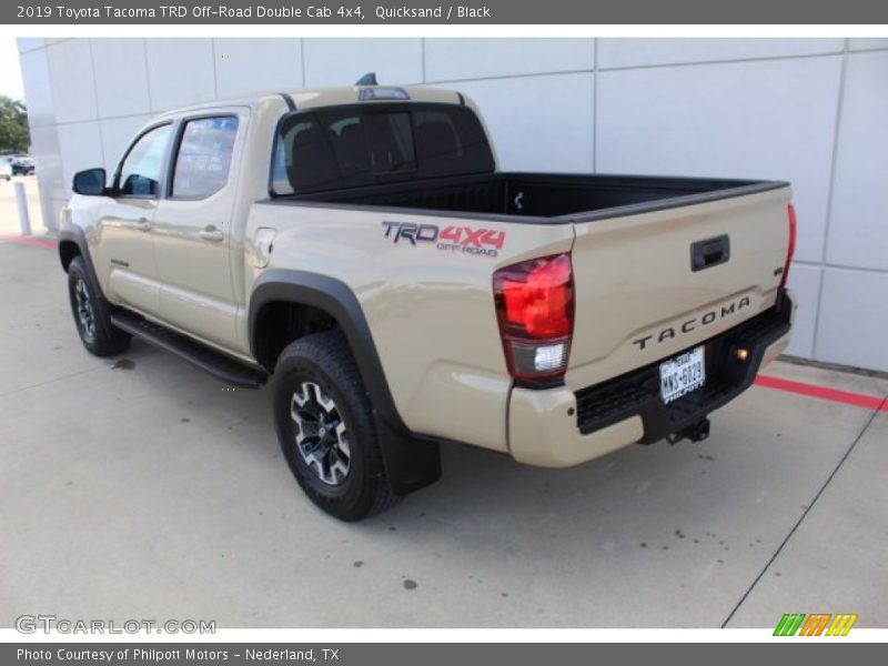 Quicksand / Black 2019 Toyota Tacoma TRD Off-Road Double Cab 4x4