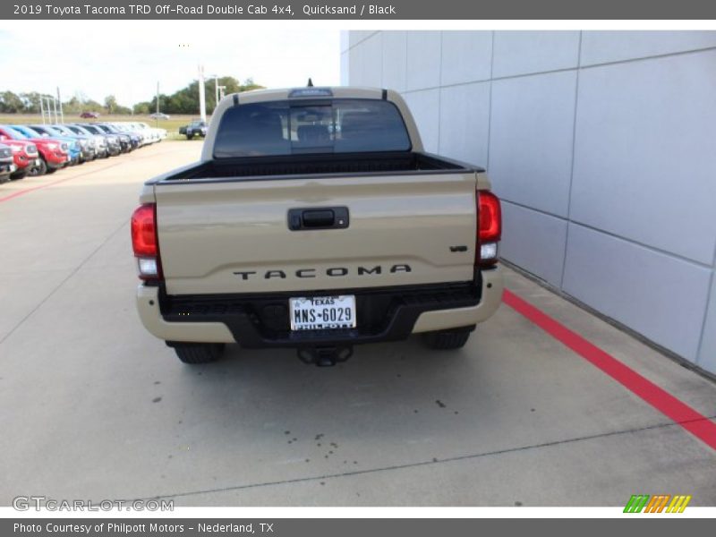 Quicksand / Black 2019 Toyota Tacoma TRD Off-Road Double Cab 4x4