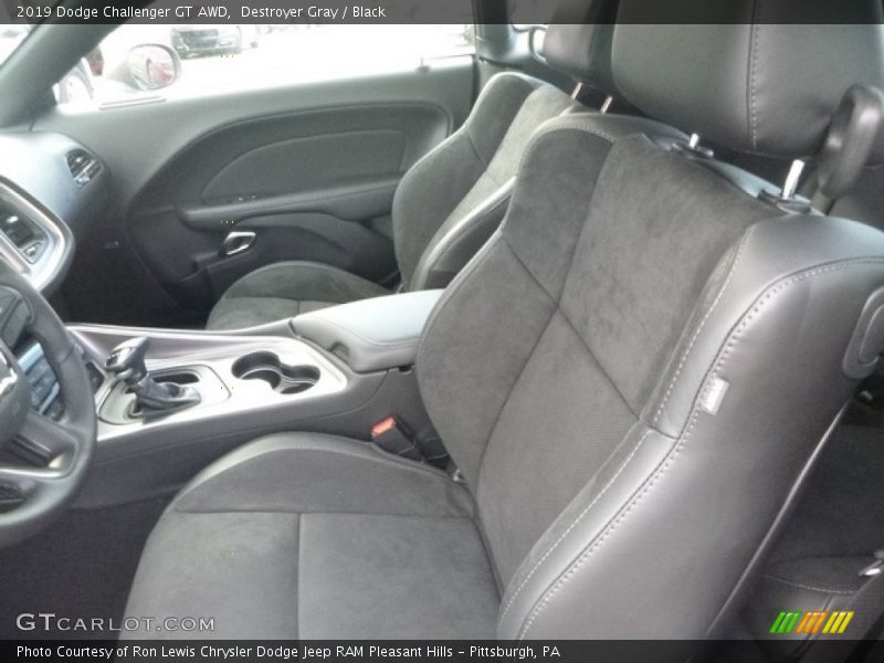 Destroyer Gray / Black 2019 Dodge Challenger GT AWD