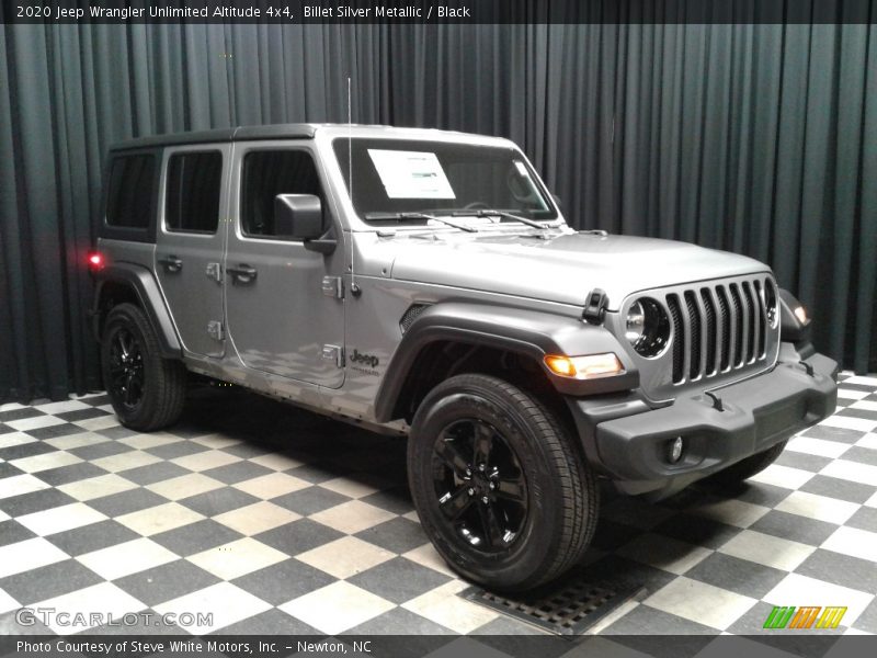Billet Silver Metallic / Black 2020 Jeep Wrangler Unlimited Altitude 4x4