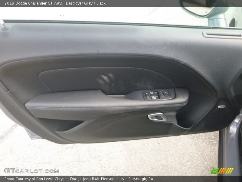 Destroyer Gray / Black 2019 Dodge Challenger GT AWD