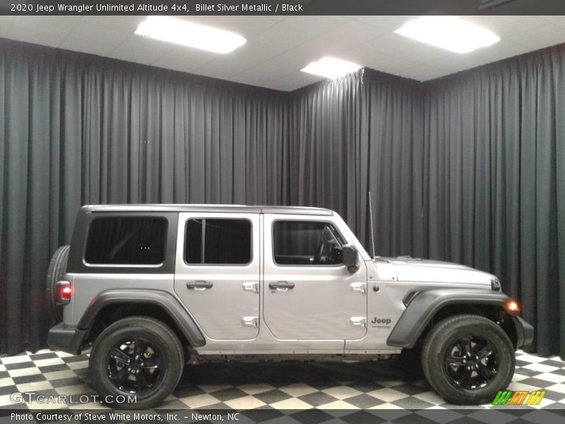 Billet Silver Metallic / Black 2020 Jeep Wrangler Unlimited Altitude 4x4
